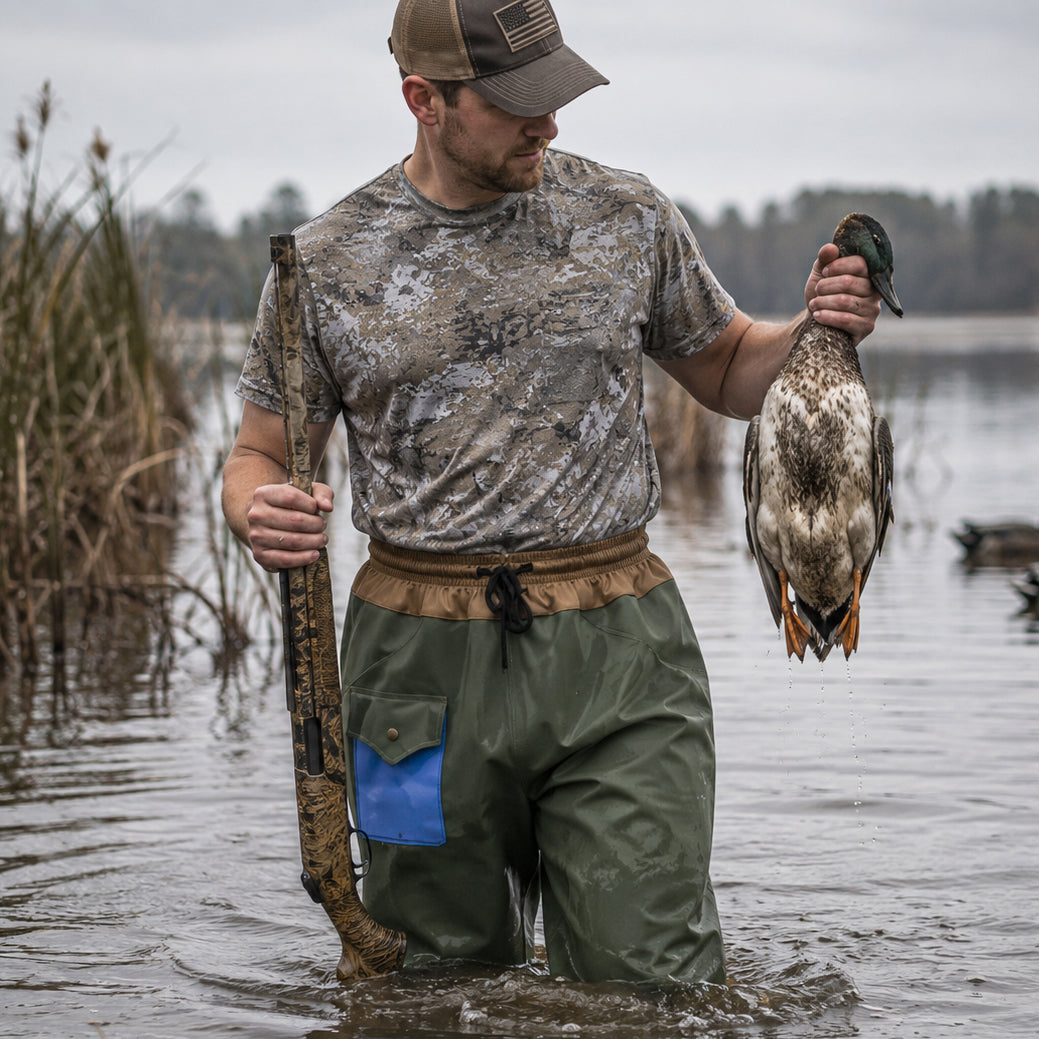 Waist-high waders