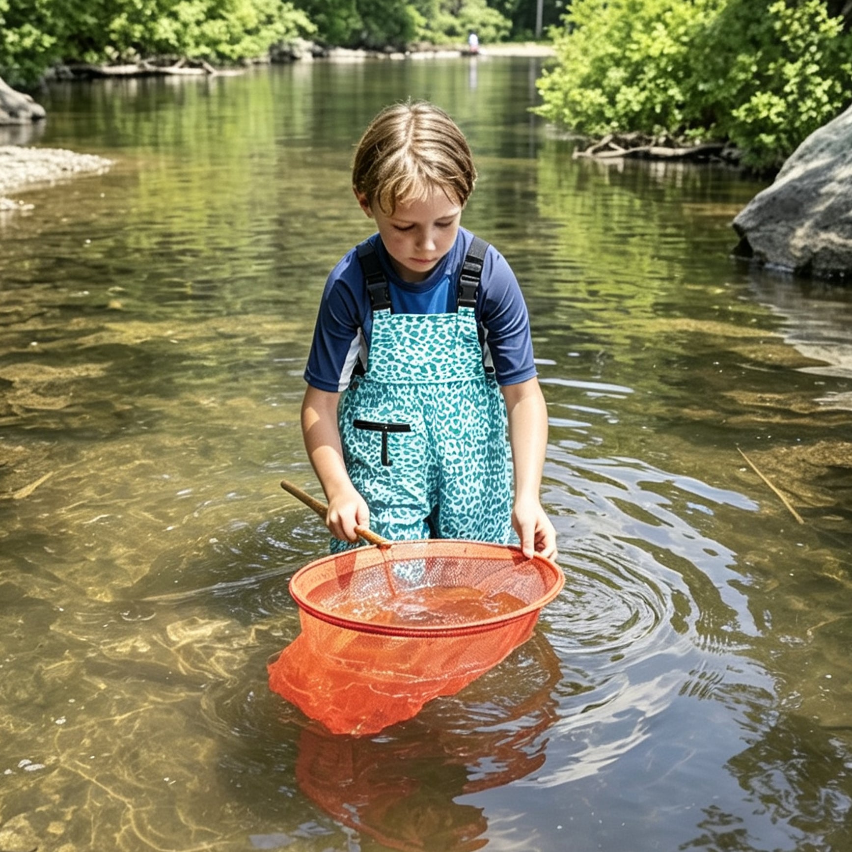 Kids bibbed waders