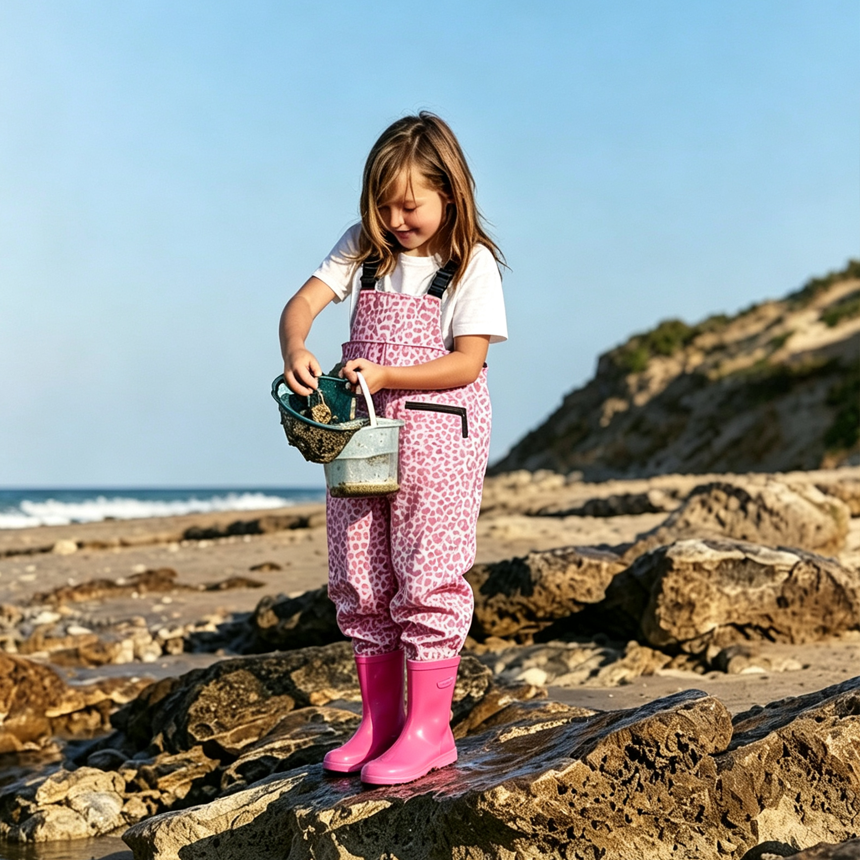 Kids bibbed waders