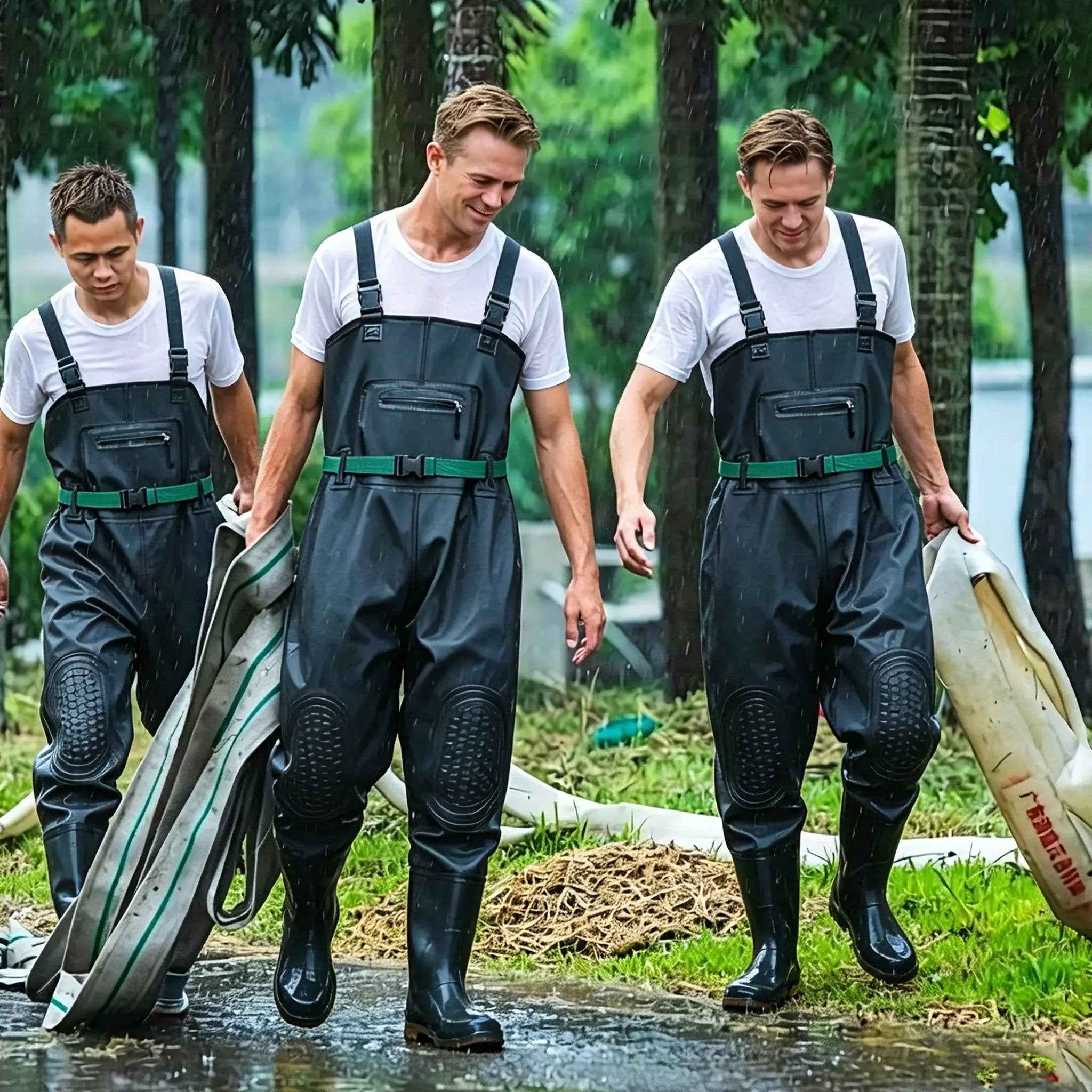 Adult bibbed waders