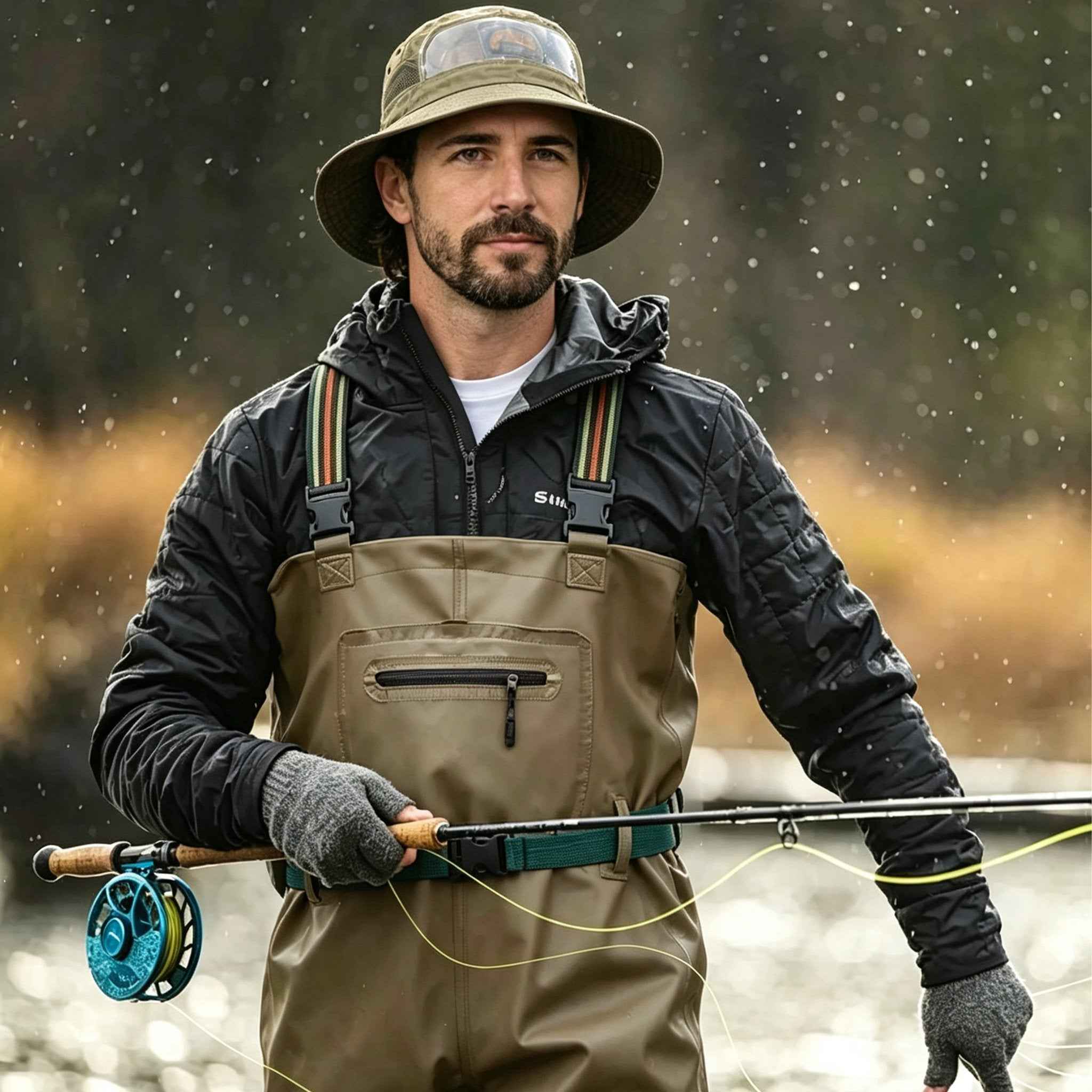 Adult bibbed waders
