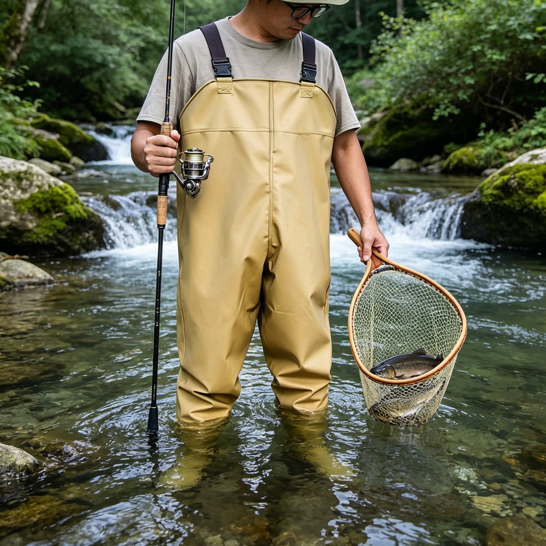 Adult bibbed waders