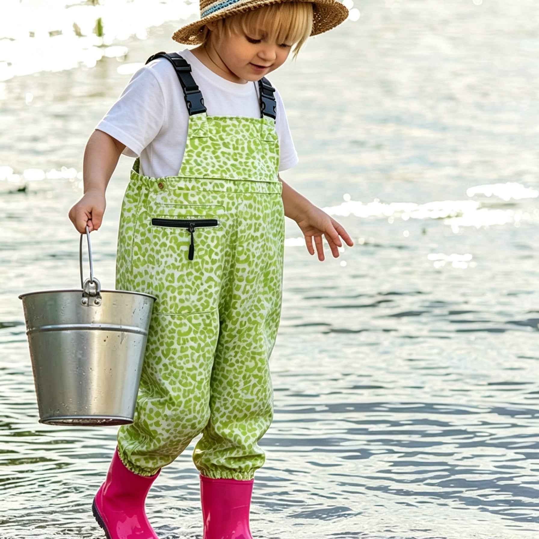 Kids bibbed waders