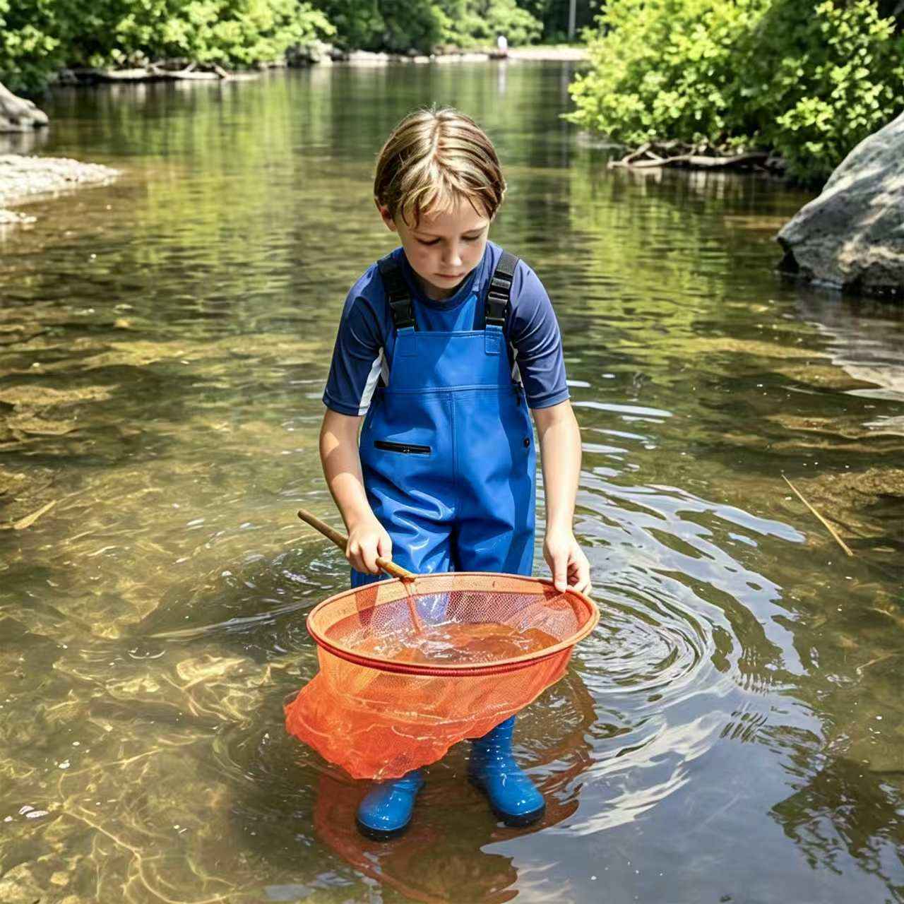 Kids bibbed waders - YONG TING