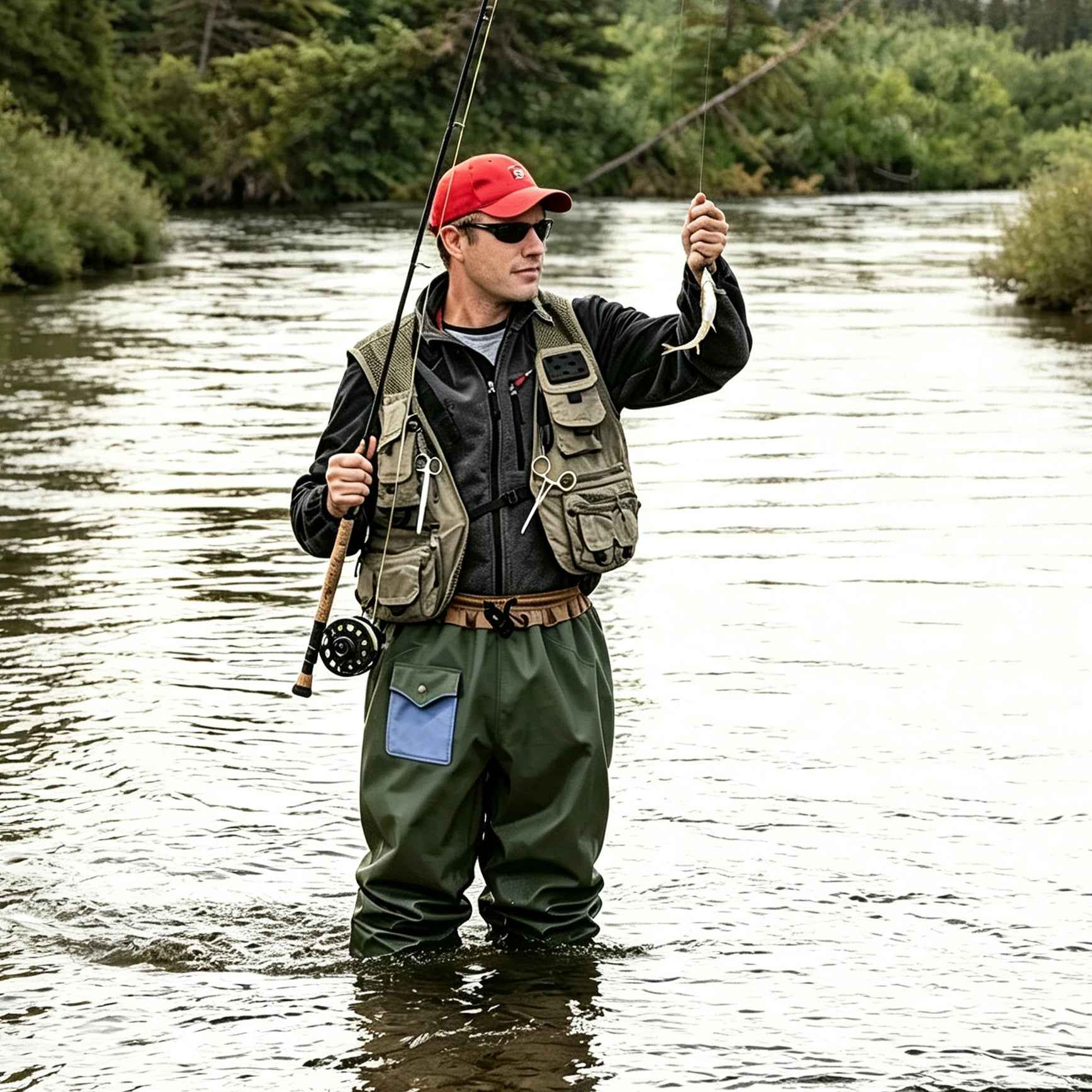 Waist-high waders - YONG TING