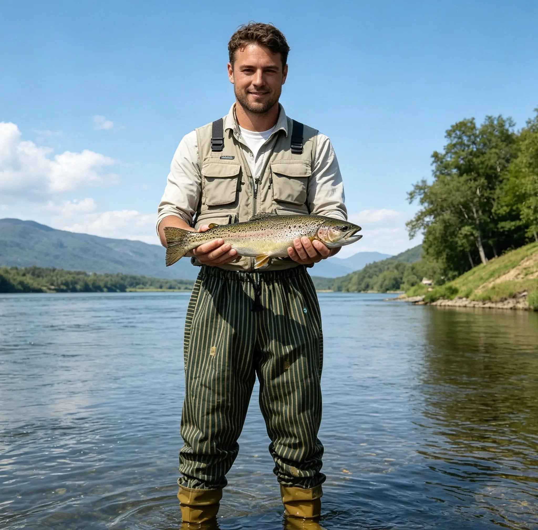 Waist-high waders - YONG TING